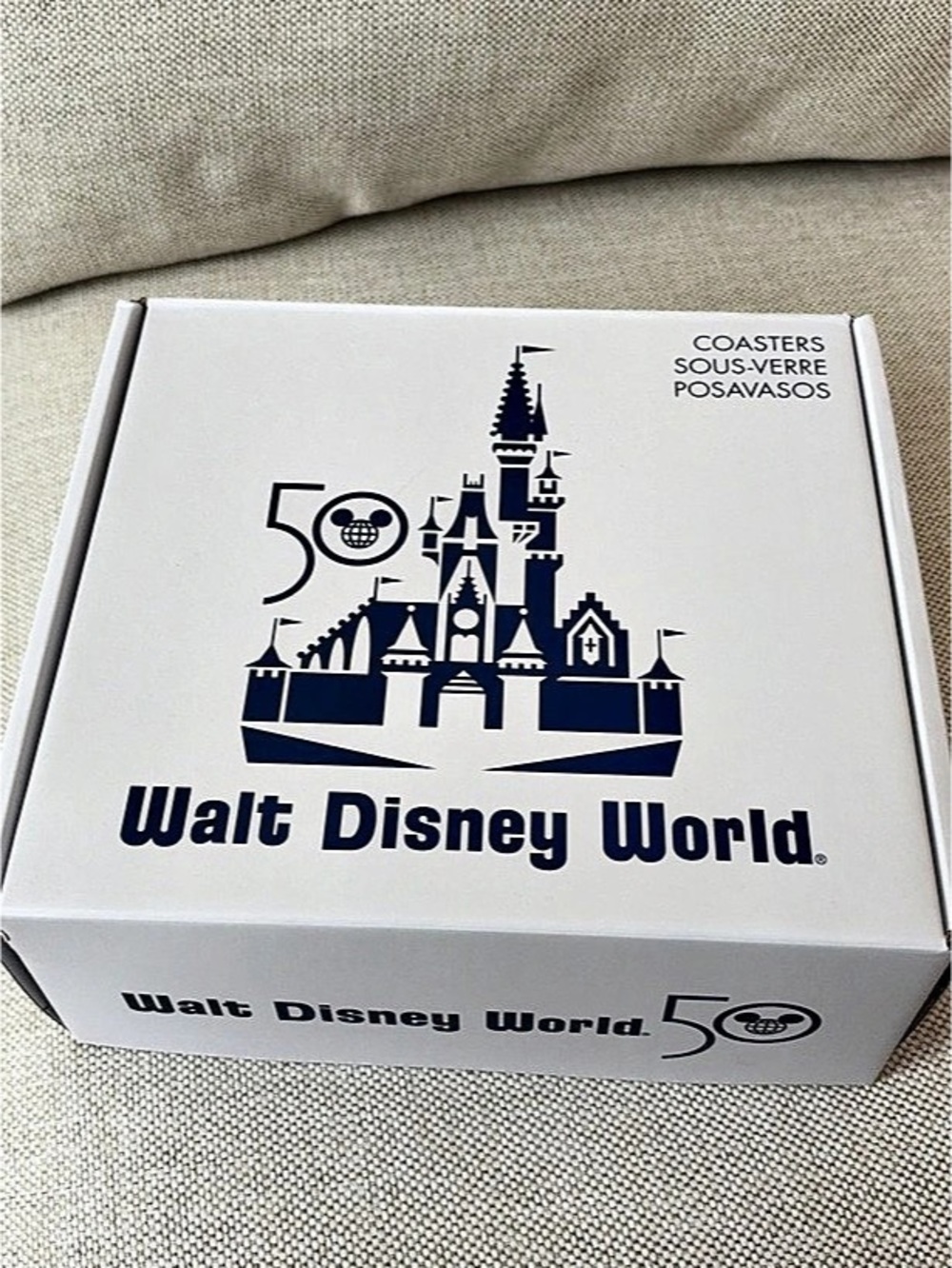 Walt Disney World 50th Anniversary ticket book Box